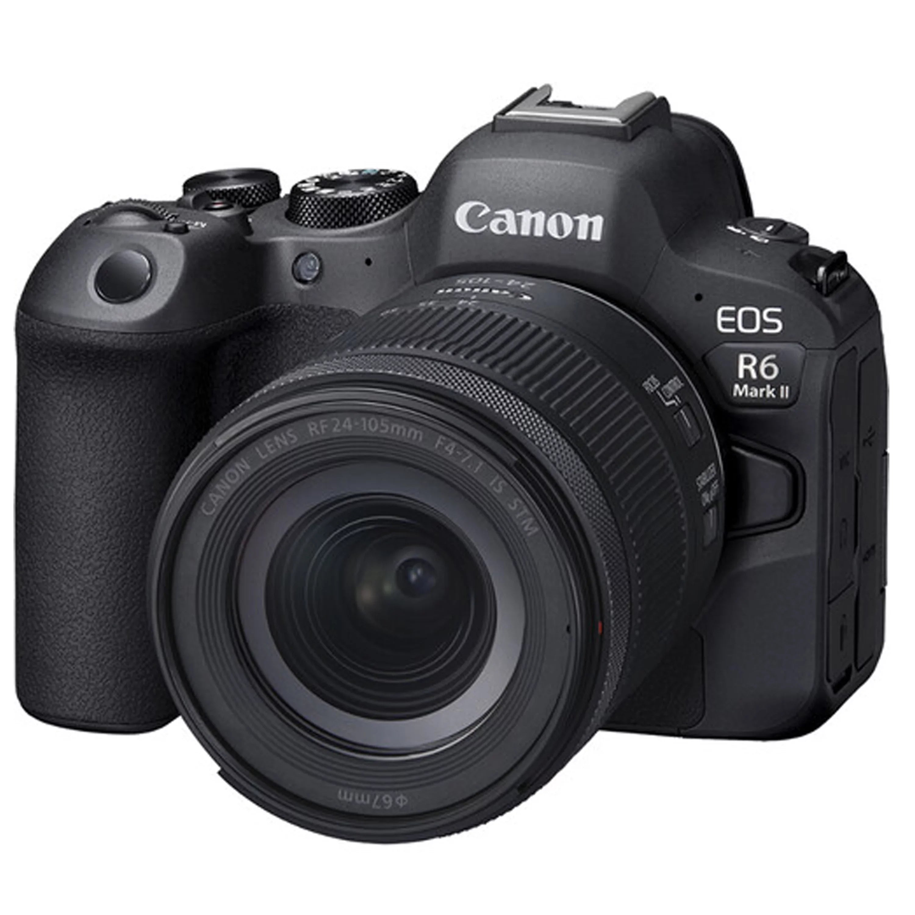 Canon  R6 Mark  Mirrorless Digital Camera with  24-105mm f/4-7.1  Lens  + 64GB Memory + Case+ Steady Grip Pod + Tripod+ Software Pack + More (30pc Bundle)
