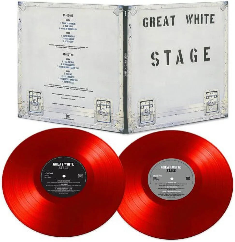 Great White - Stage - Red - Vinyl