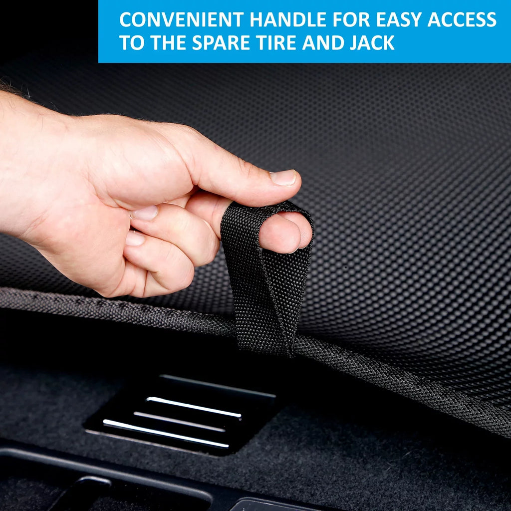 Cargo Liner for Toyota Camry 2018-2024 Custom Fit Trunk Mat, with Honeycomb Dirtproof & Waterproof Technology - All-Climate, Heavy Duty, Anti-Slip Cargo Liner, Luggage - FL01118023