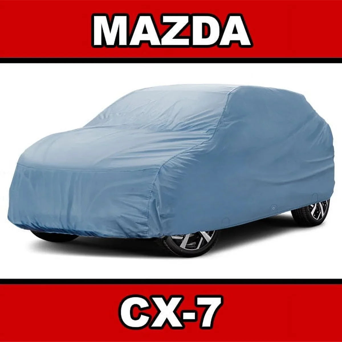 iCarCover Fits [Mazda -7] 2007 2008 2009 2010 2011 2012 2013 2014 2015 2016 2017 2018 For Automobiles Waterproof Full Exterior Snow Indoor Outdoor Protection Heavy Duty Custom Vehicle  Car Cover