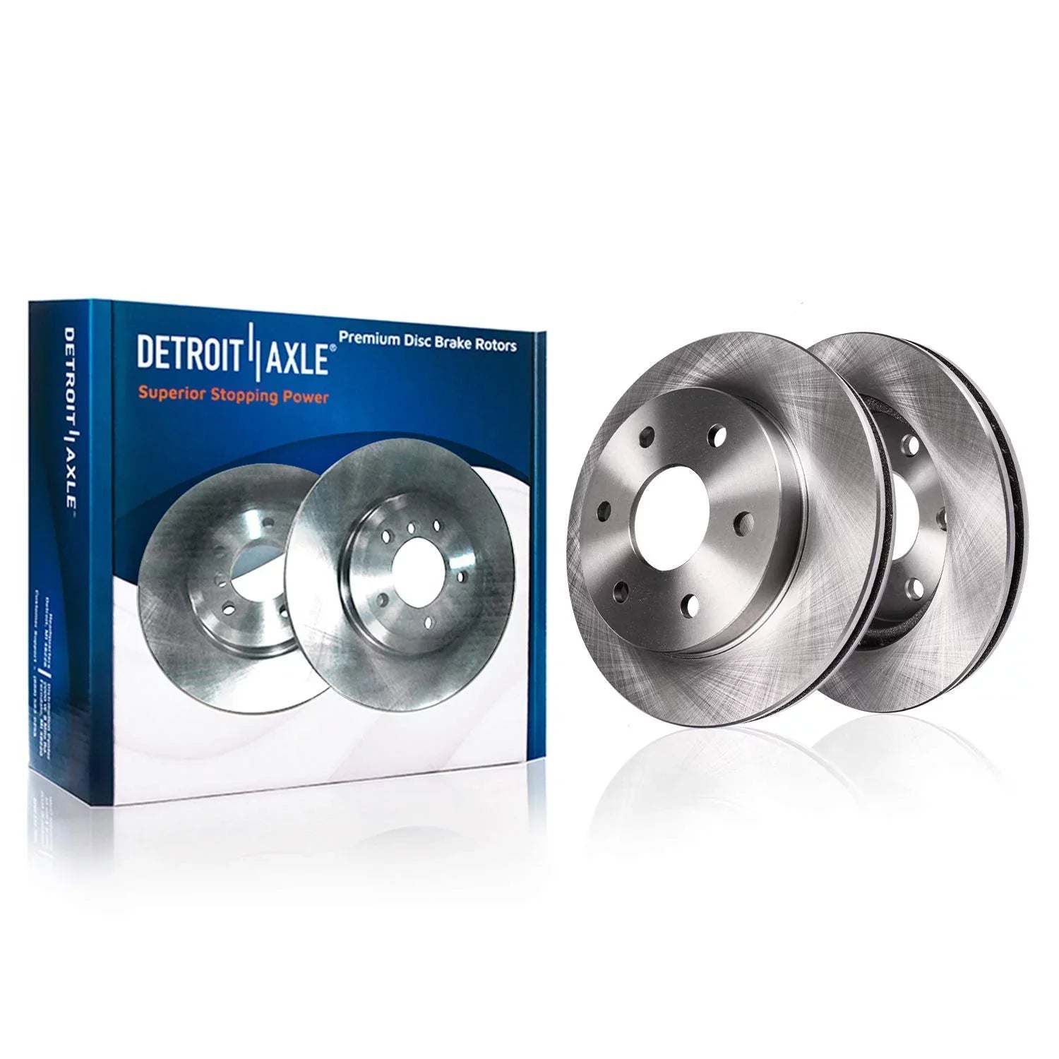 Detroit Axle - Front Brake Kit for Chevy  Suburban Avalanche Express Silverado Sierra Savana 1500 Tahoe Yukon Replacement Disc Brake Rotors Ceramic Brakes Pads: 12" Rotor