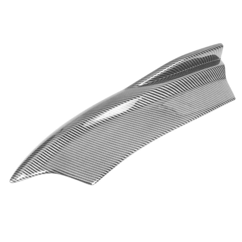 Ikon Motorsports Compatible with 15-23 Dodge Charger V2 Style Rear Bumper Lip Side Apron Carbon Fiber Print