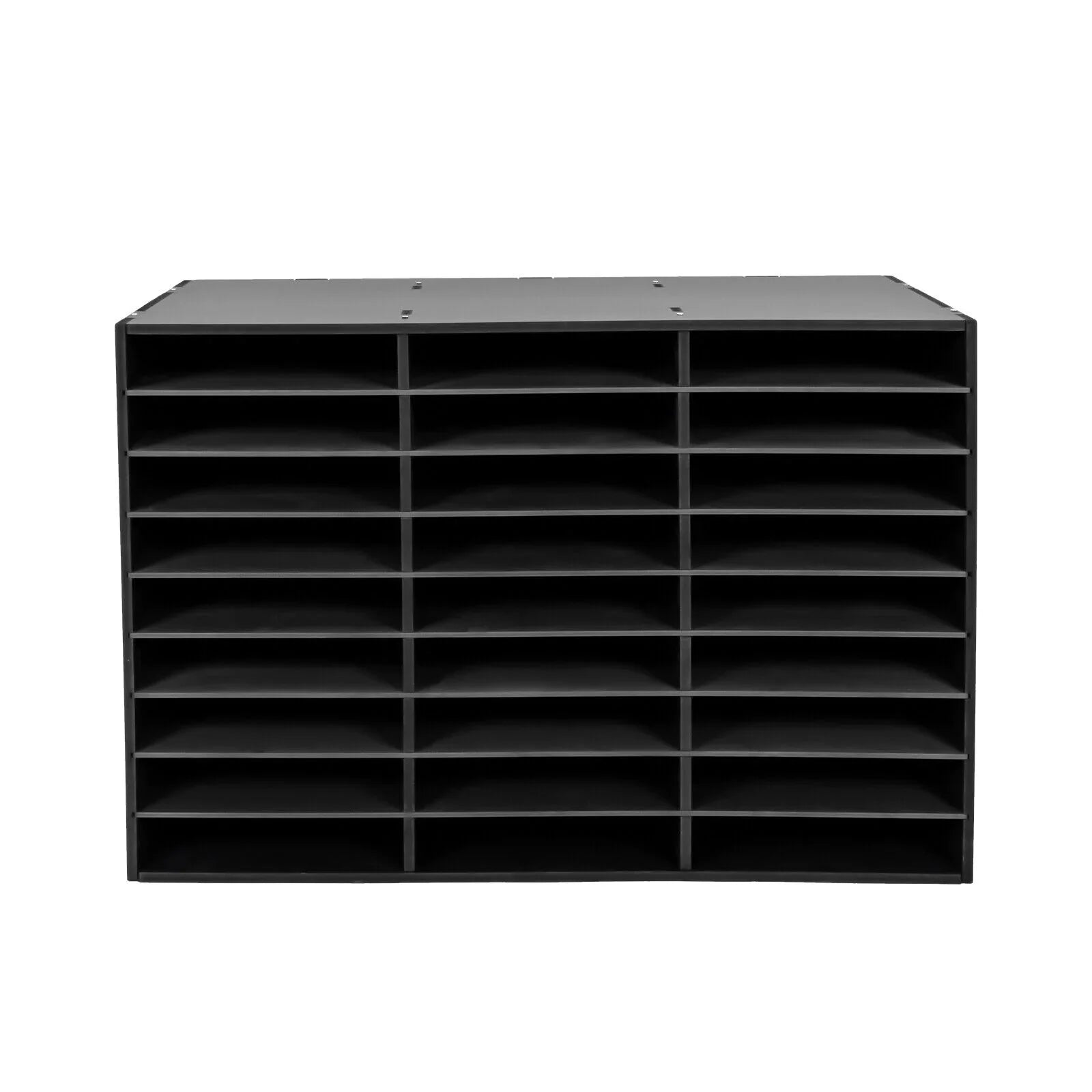 27 Slots File Sorter Literature Organizer Mail Paper Storage Holder Open Design