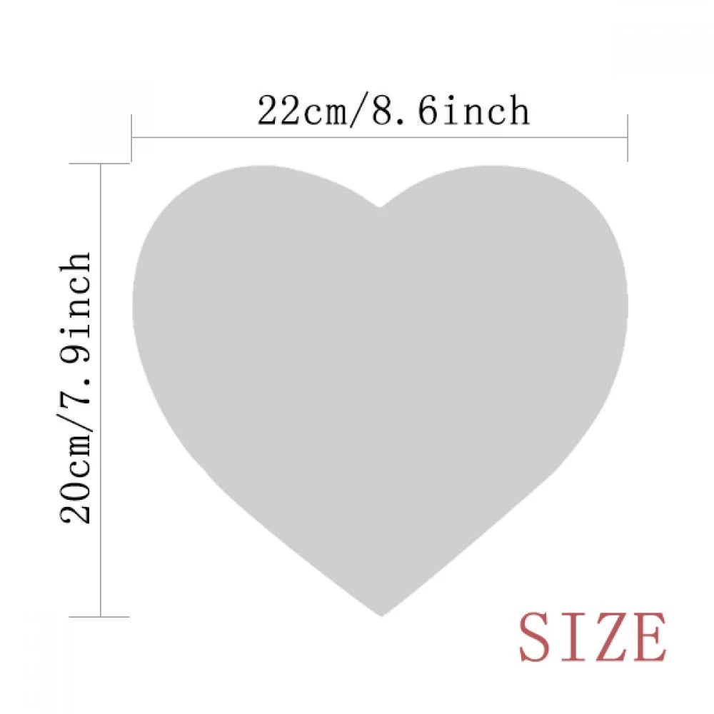 Fontana di Trevi Rome Fontana Landmark Heart Mousepad Rubber Mat Game Office
