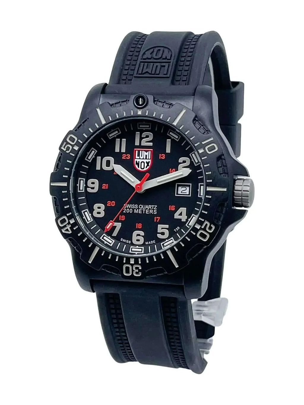 Pre-owned Luminox Navy Seal Black  44mm Quartz Mens Watch .8813. (Good)