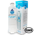 4-Pack Replacement for Samsung RF25HMEDBSR Refrigerator Water Filter - Compatible with Samsung DA29-00020B, DA29-00020A, - Fridge Water Filter Cartridge