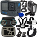 GoPro HERO12 Black -121- - 8PC Accessory Bundle