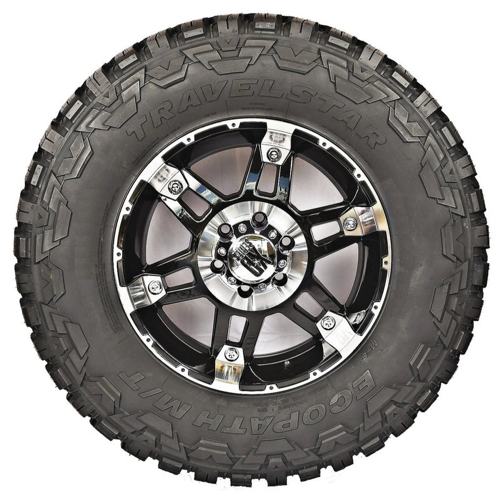 Travelstar EcoPath M/T LT285/70R17 10 Ply 121Q  Light Truck Mud Terrain Tire 285/70/17