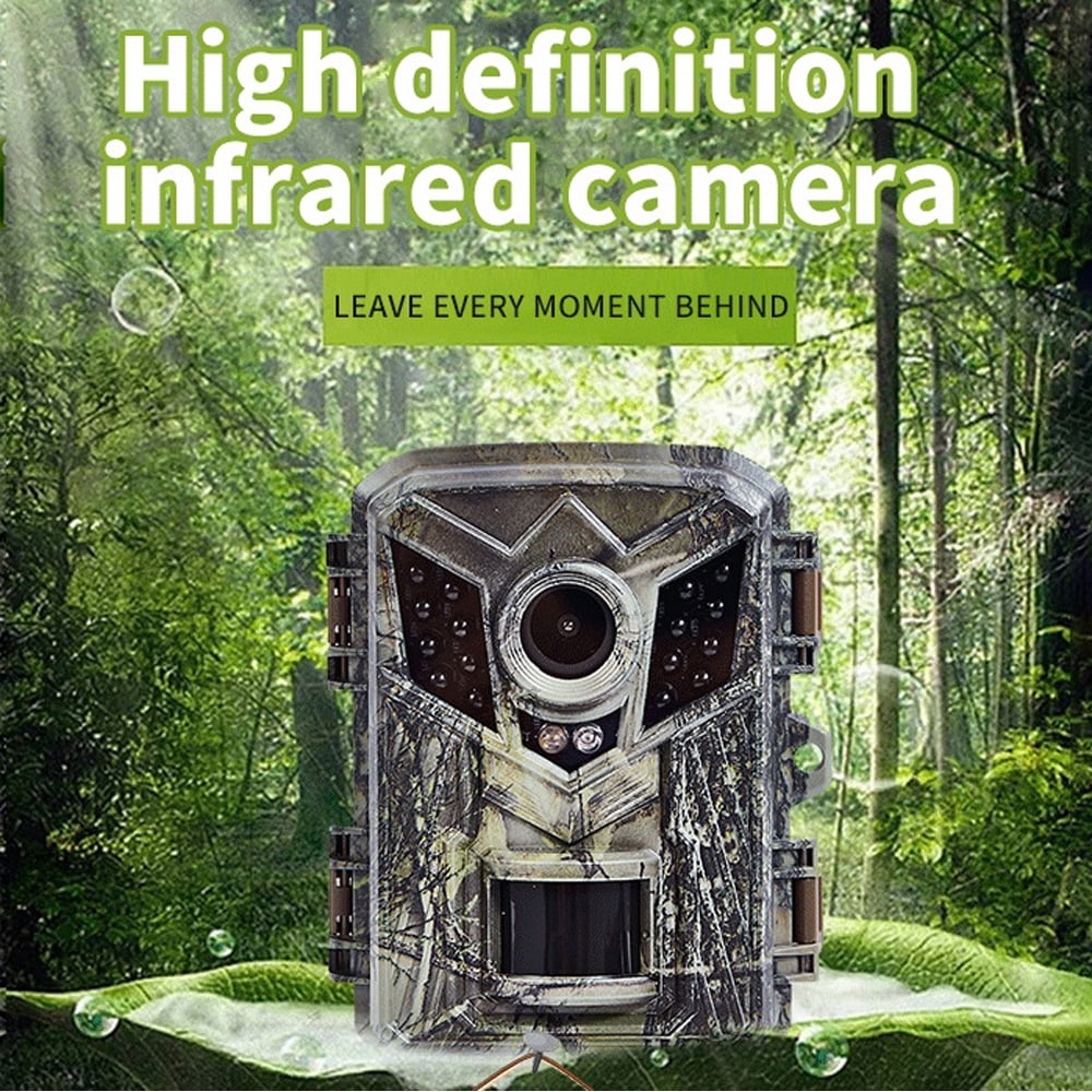 Shinysix Sport Camera,Use 2.0inch  Camera Day Dual Observation IP66 Waterproof  Display Video Infrared Camera Day Dual Use 2.0inch 1080P Infrared Camera 2.0inch  Display Video Camera Animal