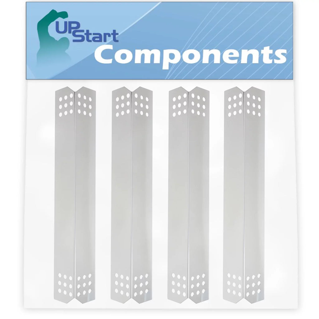 4-Pack  Grill Heat Shield Plate Tent Replacement Parts for Nex 720-0336B - Compatible Barbeque Stainless Steel Flame Tamer, Guard, Deflector, Flavorizer Bar, Vaporizer Bar, Burner Cover 16 1/8"
