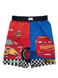 Disney Pixar Cars 3 Little Boys Lightning McQueen Swim Trunks Board Shorts 5