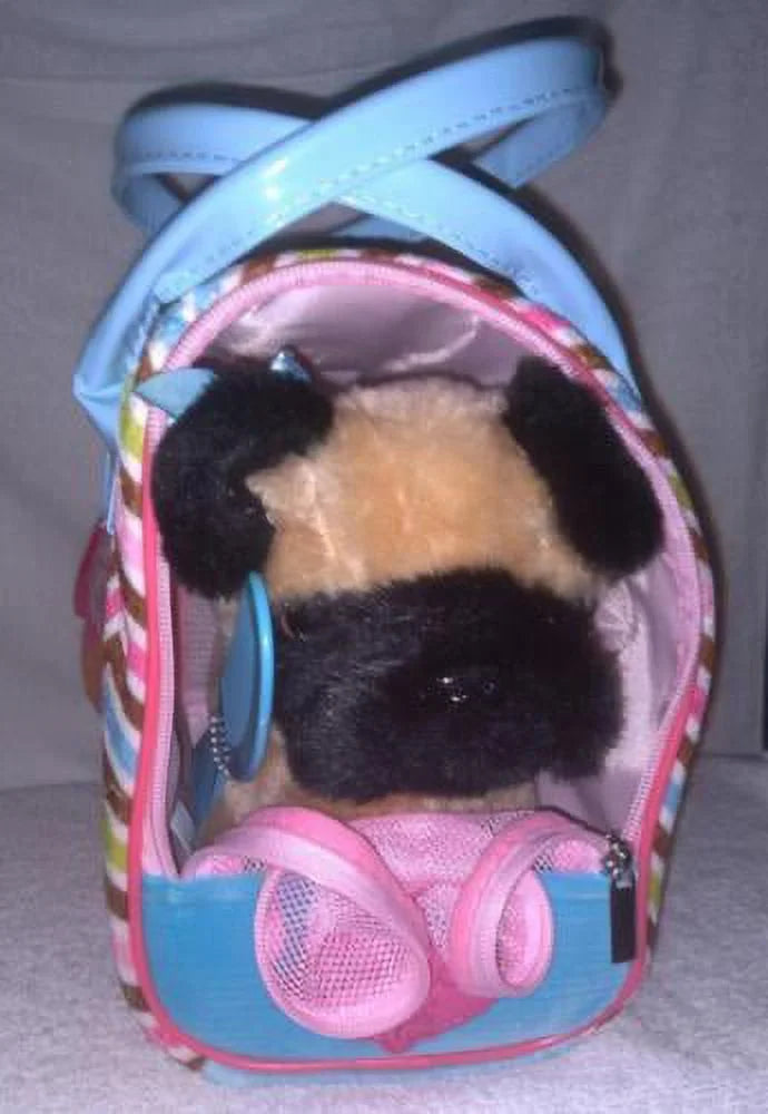Pucci Pups Zigzag Print Bag with  Pup