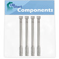 4-Pack  Gas Grill Tube Burner Replacement Parts for Charmglow 720-0536 - Old - Compatible Barbeque Stainless Steel Pipe Burners