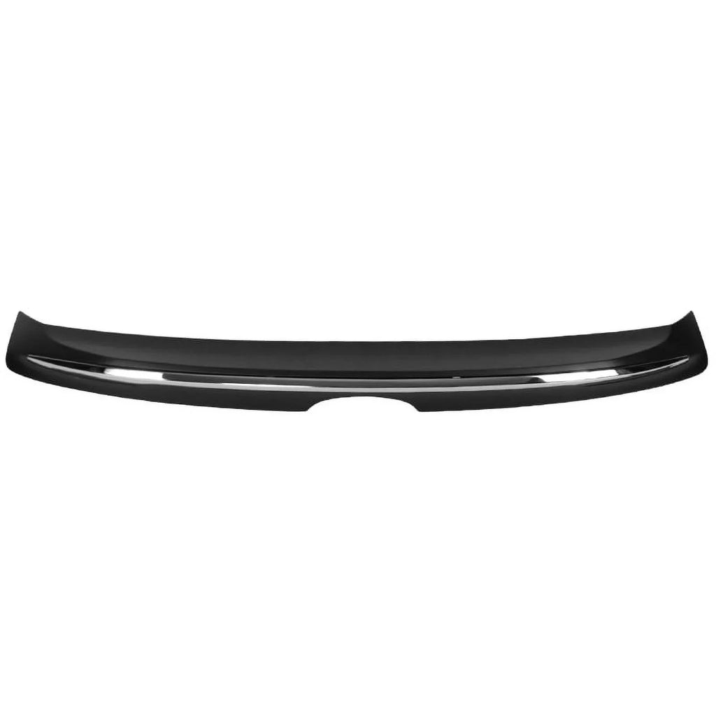 Ikon Motorsports Compatible with 18-23 Toyota Camry   Style Rear Trunk Spoiler Wing With Chrome Trim 2018 2019 2020 2021