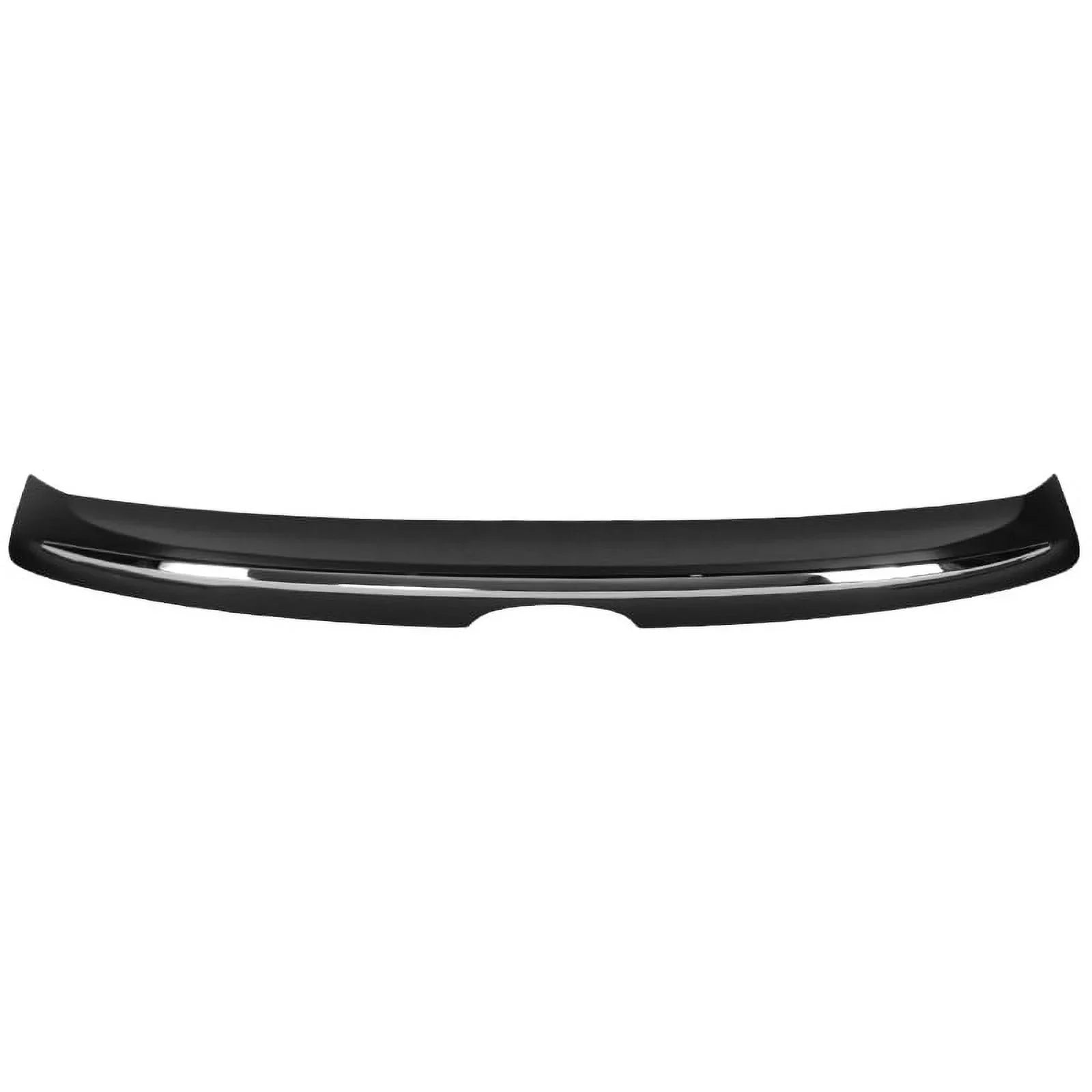 Ikon Motorsports Compatible with 18-23 Toyota Camry   Style Rear Trunk Spoiler Wing With Chrome Trim 2018 2019 2020 2021