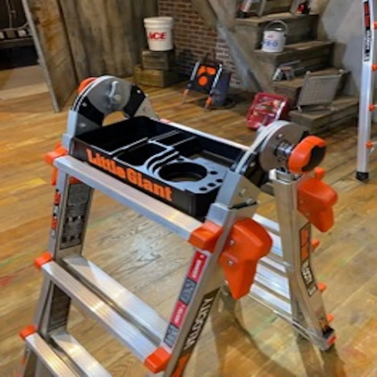Little Giant Safety Articulating Ladder Tool Tray