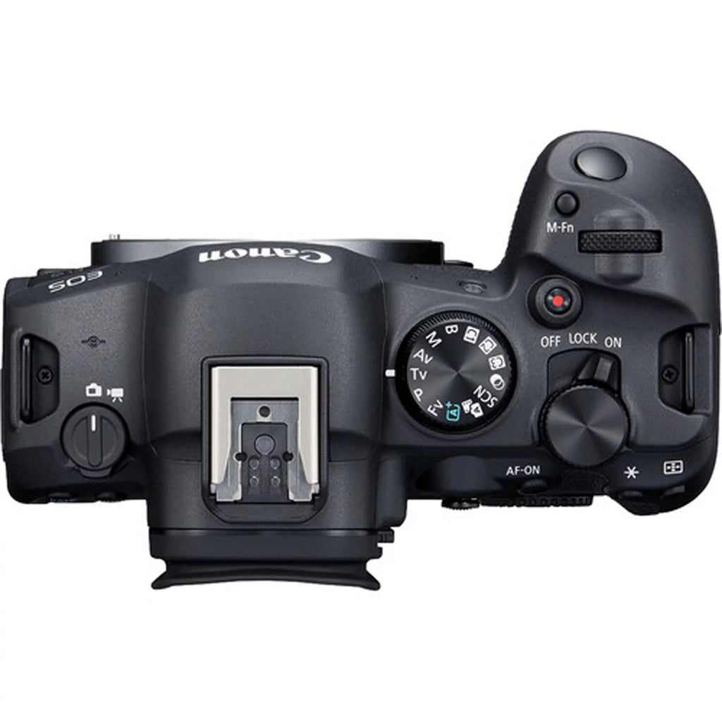 Canon  R6 Mark  Mirrorless Camera (Body Only) + 2pc 64GB Memory Cards + Tripod + Case & More
