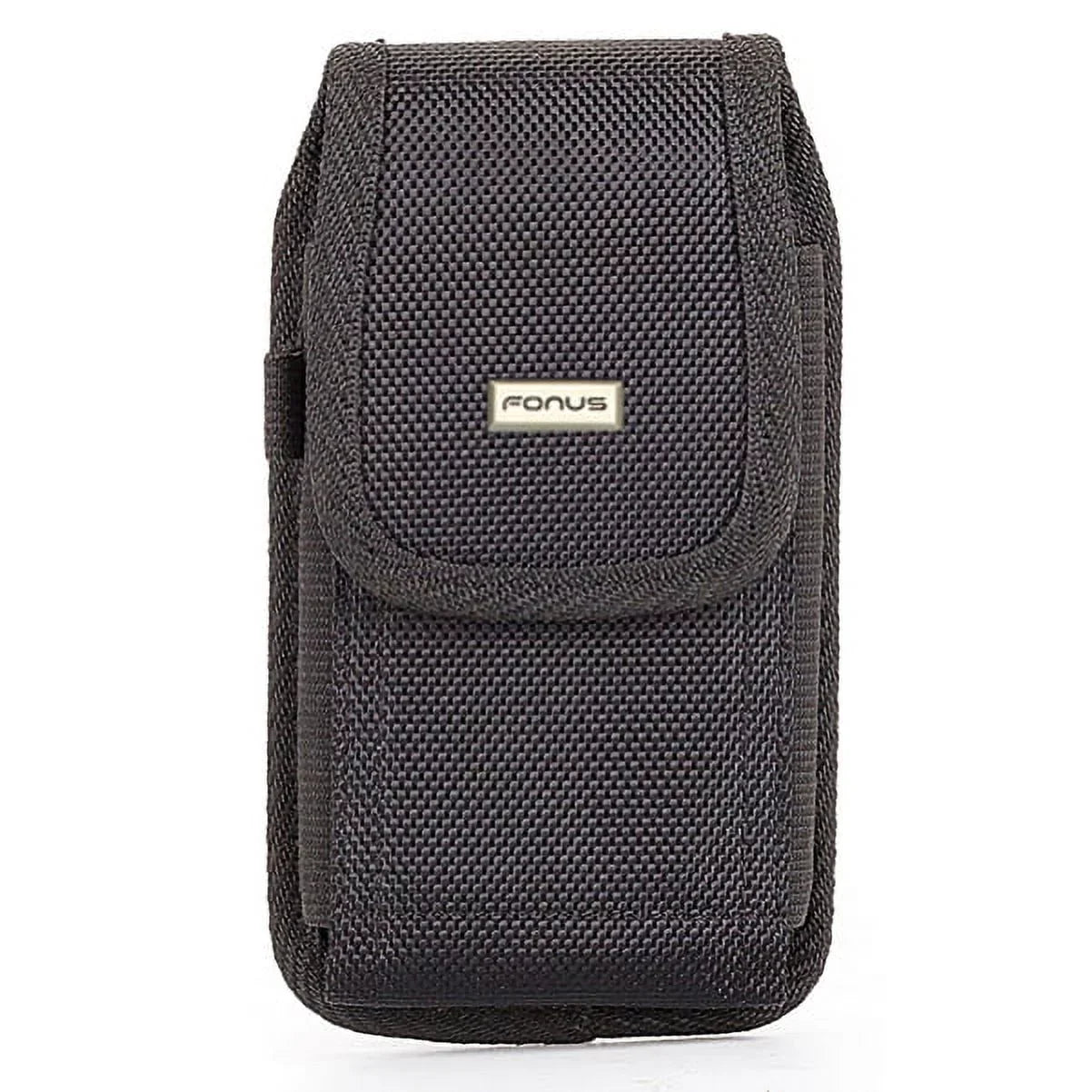Rugged Canvas Case Vertical Belt Holster w Black 6ft Long Type-C  Cable w Turbo Charging Sync Wire Fast Charger Y1Y for Acer Liquid Jade Primo - Alcatel 7, Idol 4S -   Phone