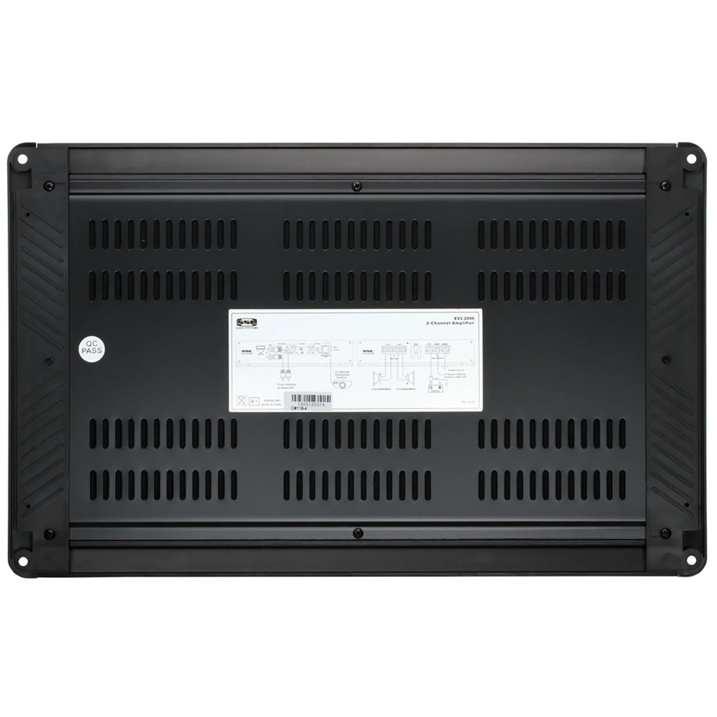 Sound Storm Laboratories EV2.2000 2 Channel 2000 Watt Car Amplifier Full Range