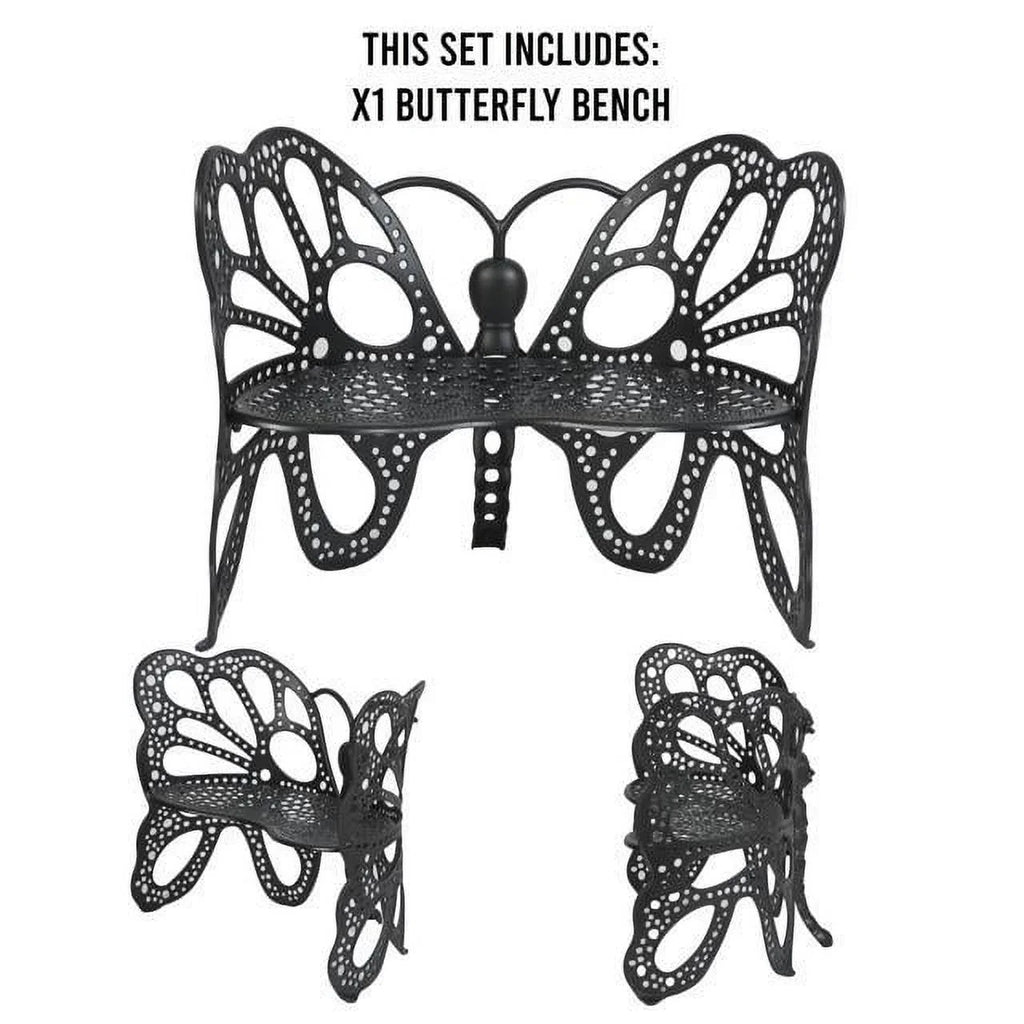 FlowerHouse  Butterfly Deluxe Garden Set - Black