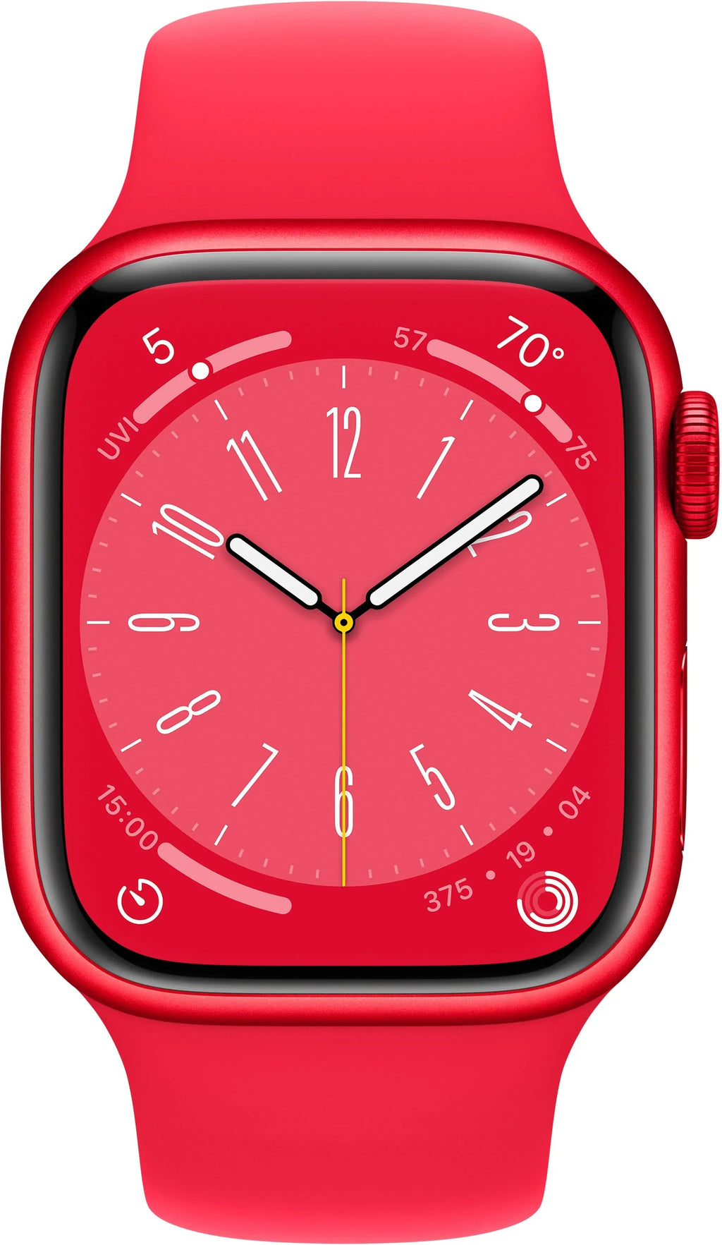 Restored Apple Watch Gen 8 Series 8 41mm () Aluminum - () Sport Band MNUG3LL/A (Refurbished)