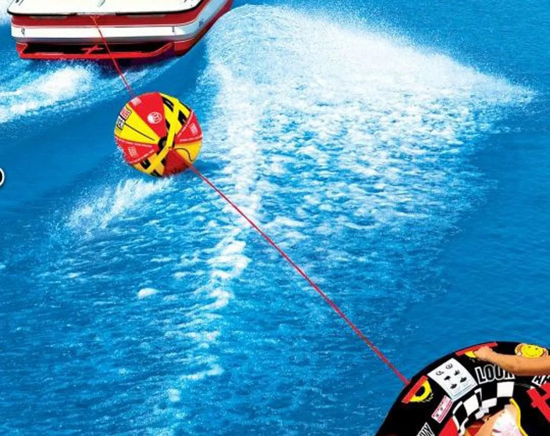 Open Box Airhead  53-2030 Boat Tubing Towable Booster Ball System