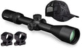 Vortex Optics Diamondback Tactical 6-24x50  -2C () Riflescope with Vortex High Rings (1.18in, 30mm) and Free Hat Bundle