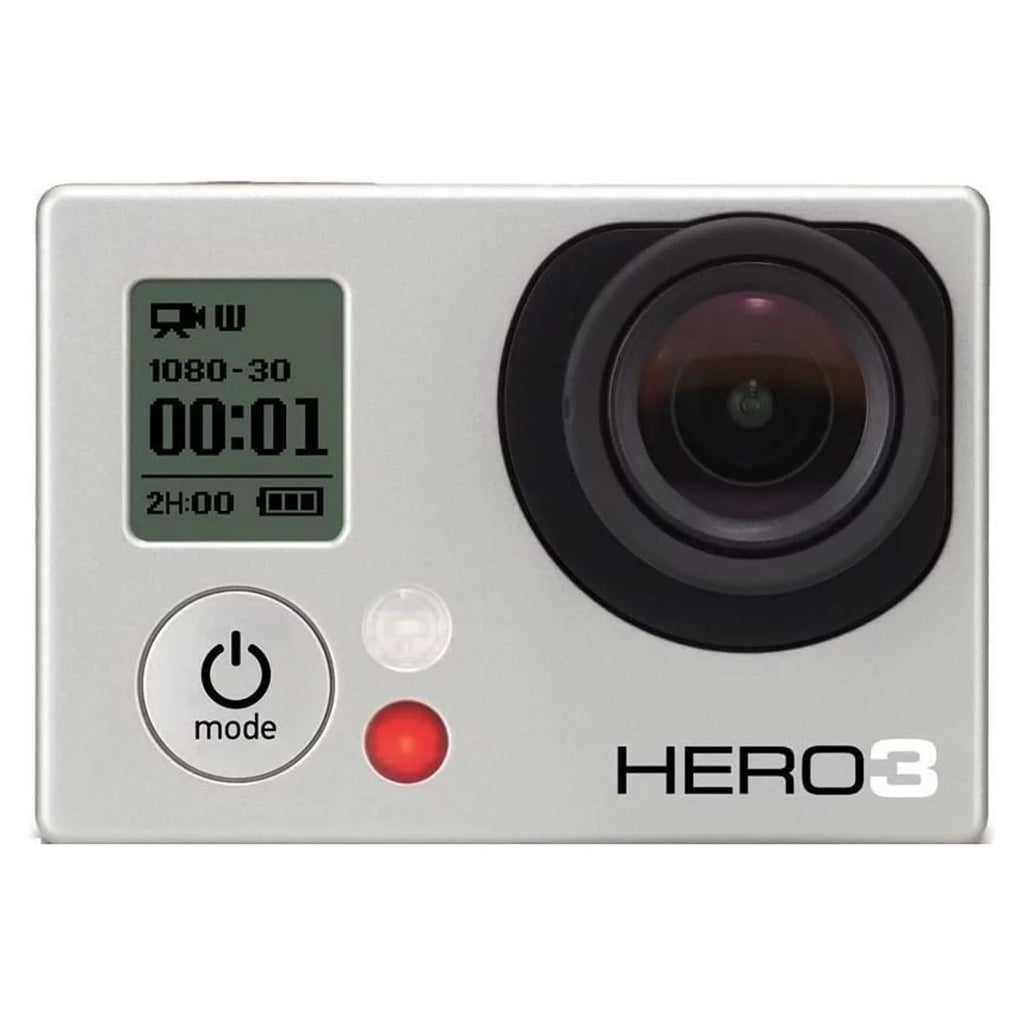 Restored GoPro HERO3 White Edition 1080p Camcorder -301 With 35-In-1 Action Camera Accessory Kit (Refurbished)