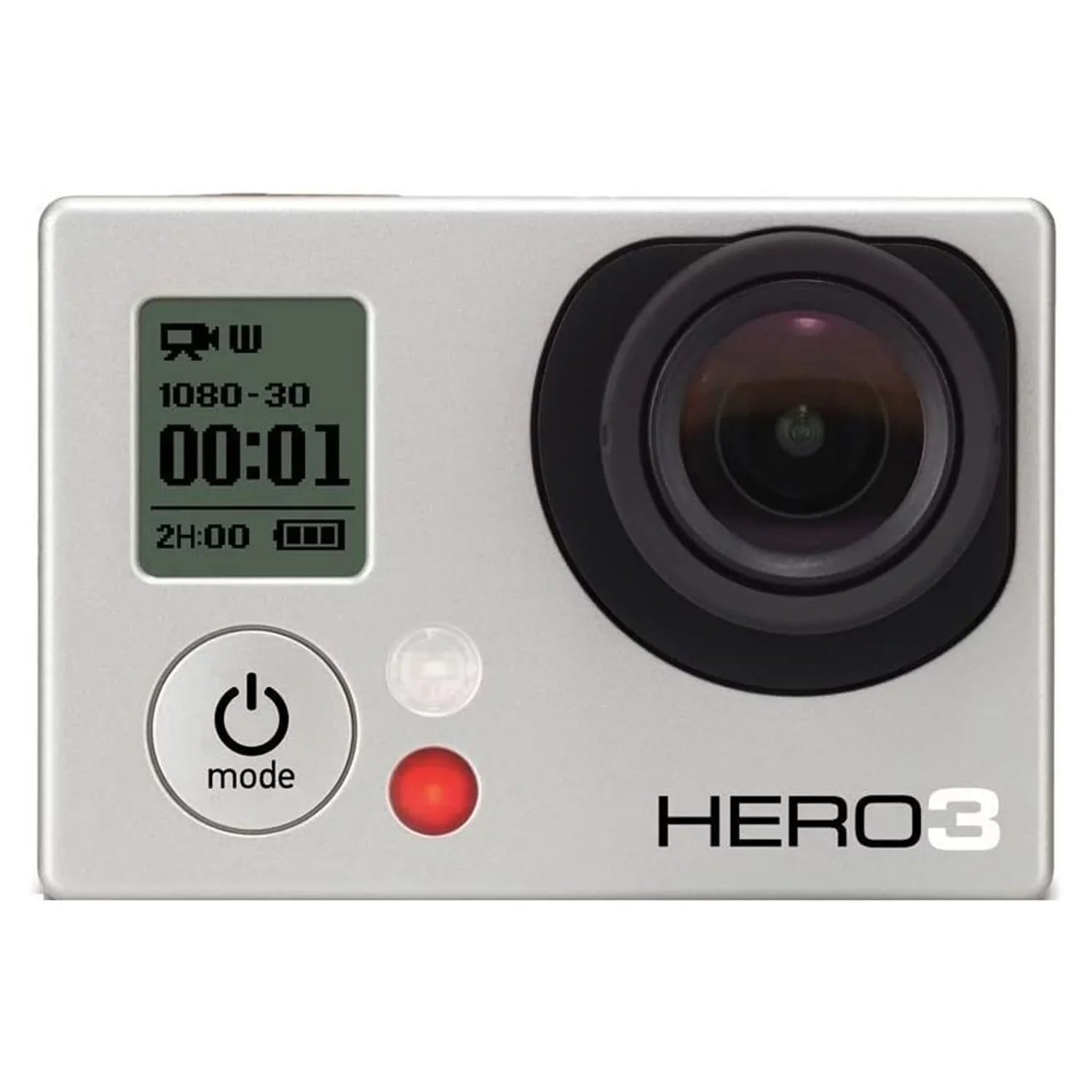 Restored GoPro HERO3 White Edition 1080p Camcorder -301 With 35-In-1 Action Camera Accessory Kit (Refurbished)