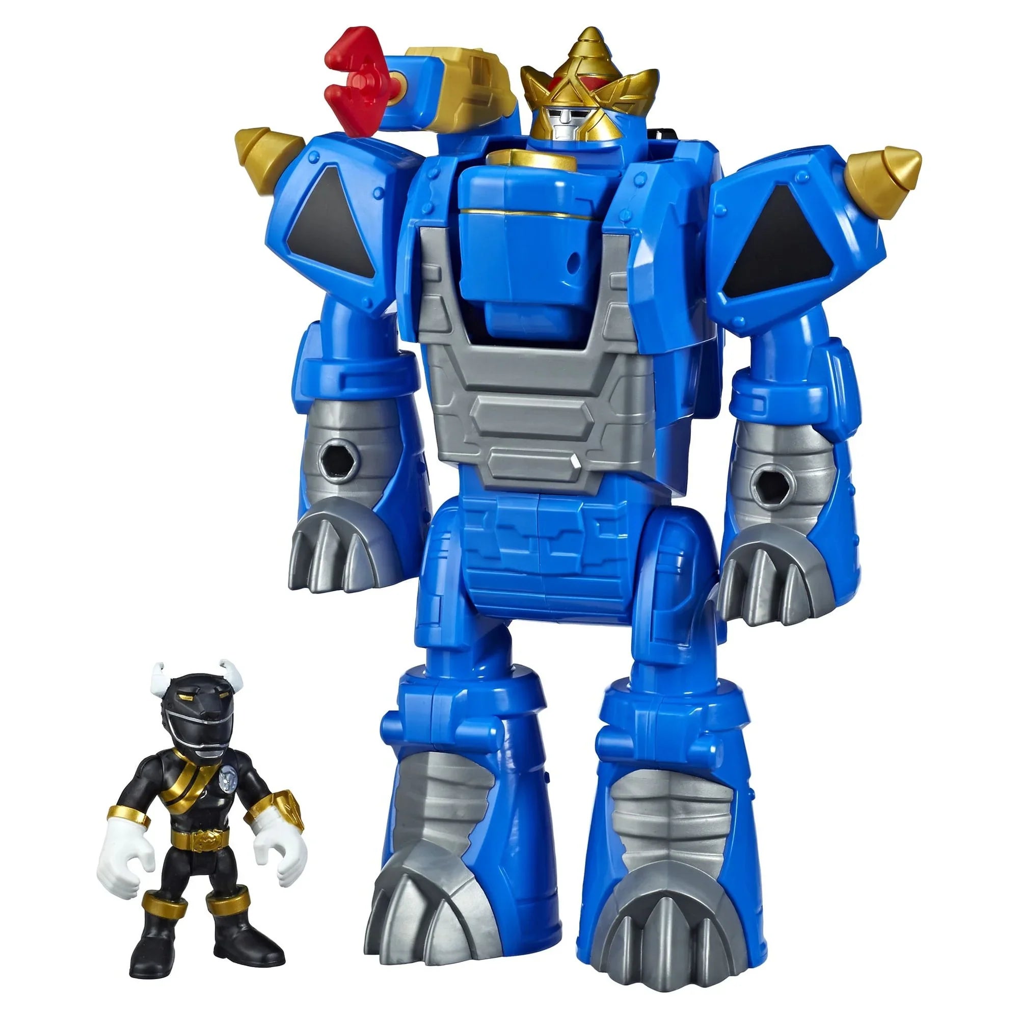 Playskool Heroes Power Rangers Morphin Zords Black Ranger & Rhino Zord