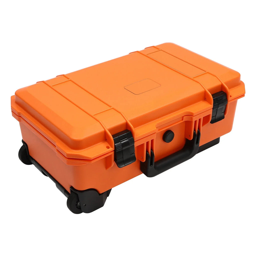 22" Camera Box Storage Protect Roller Carry Case Waterproof Camera Box Case