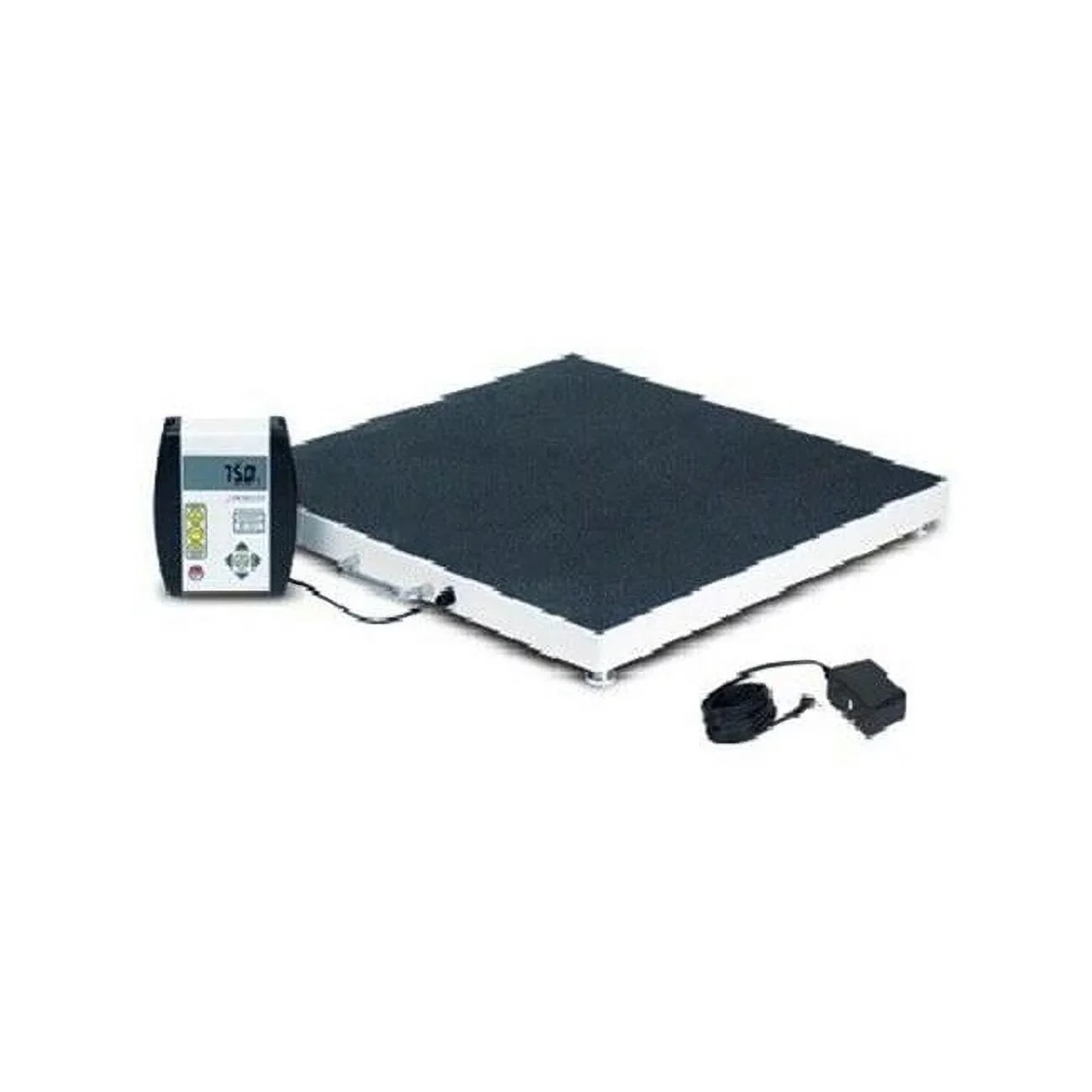 Cardinal & Detecto  24 x 24 in., 1000 x 0.2 lbs x 0.1 kg Platform with  Adaptor Portable Bariatric Scale