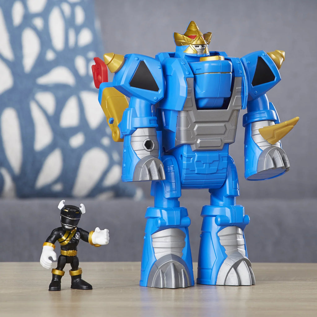 Playskool Heroes Power Rangers Morphin Zords Black Ranger & Rhino Zord