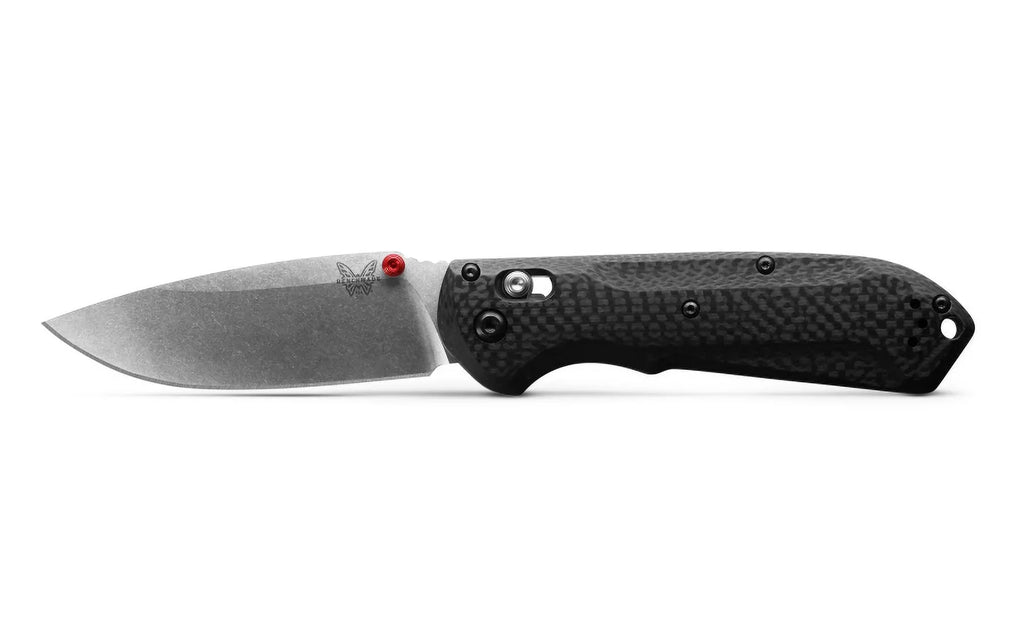 Benchmade 560-03 Freek Carbon Fiber 3.6" Drop-Point Stainless Steel Blade Folding Pocket Knife