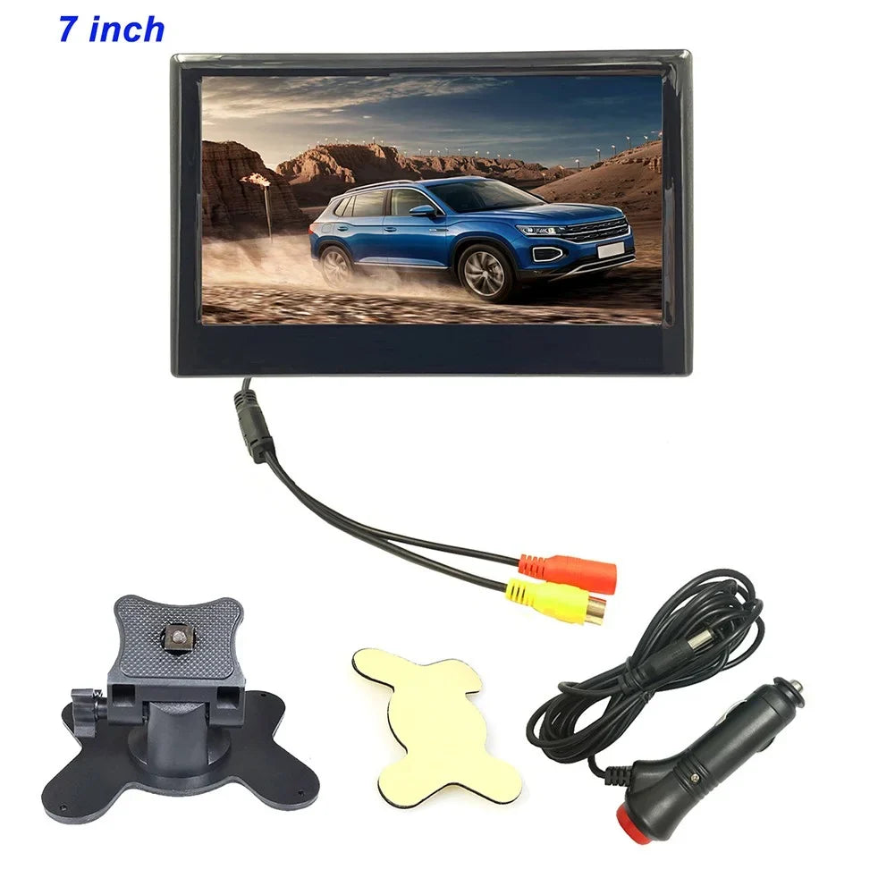 Gerich Truck Tractor Lorry  Rear View Reversing Camera and 7\\\"  Backup Monitor Kit