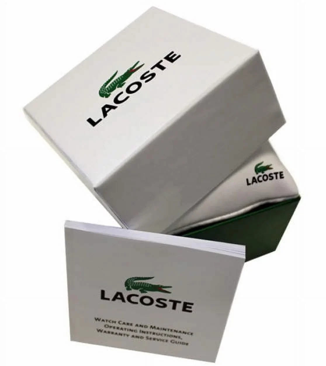 Lacoste Men's Black L1212 Silicone Strap Watch 2010791