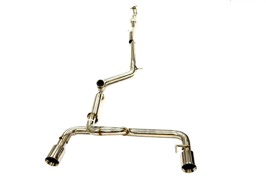 Stainless Catback Exhaust Fitment For 12+ Fiat 500 Abarth/500T 1.4L By -