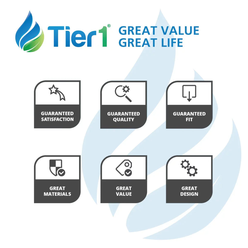Tier1 Pleated Air Filter - 20x25x4 -  8 - Captures Dust & Pollen in Air Conditioner/Furnace - Improved Air Quality - 6 Pack