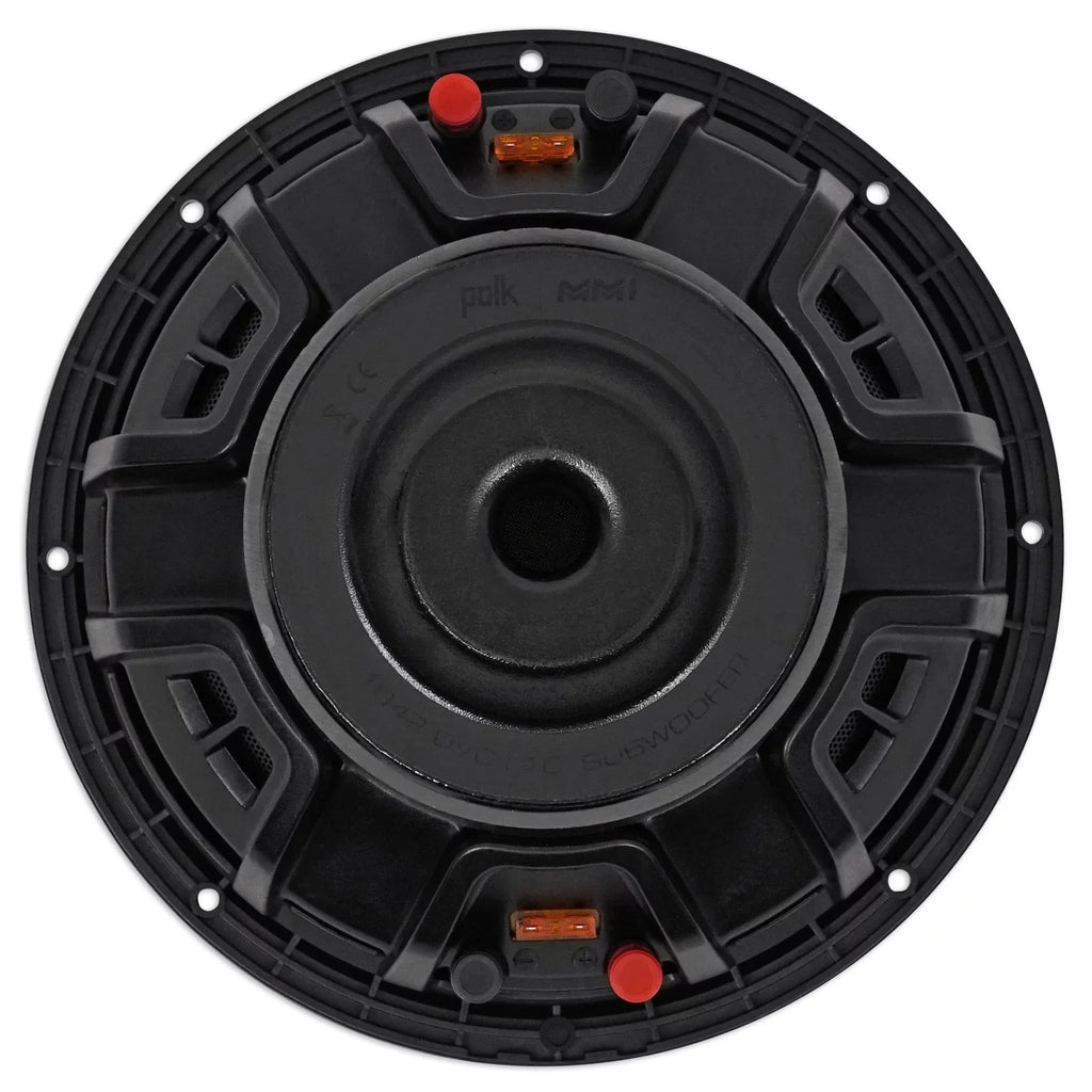(2) Polk Audio MM1042DVC 10” 2400w Car Audio Subwoofers+Vented Sub Box Enclosure