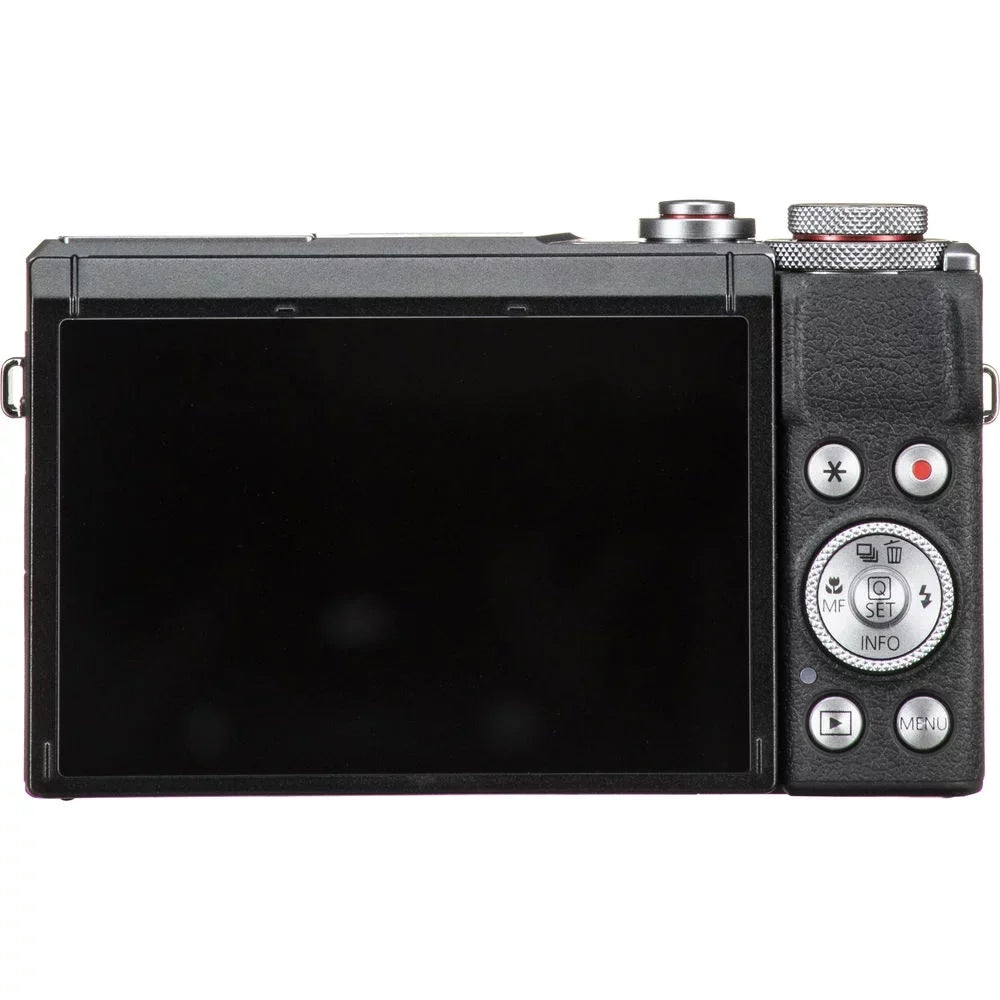 Canon PowerShot G7 X Mark  Digital Camera (Silver) + Extra Battery +Tripod + Case -64GB Kit