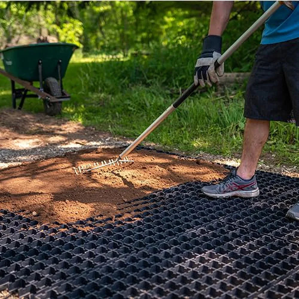 Drive-on Lawn Grid, Driveways, Pavers, Pathways, Parking () 5 Pack - Yardfully (Approx. 26.5 Square feet of Coverage)