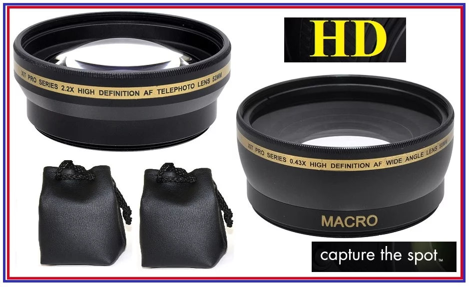 Hi Definition Super Saving Accessory Package for Canon  M200 (49mm Compatible)