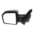 AutoShack Driver Mirror Power Power Folding Heated Chromed Chrome Replacement for 2015 2016 2017 2018 Ford F-150 2.7L 3.0L 3.3L 3.5L 5.0L V6 V8 4WD  KAPFO1320529
