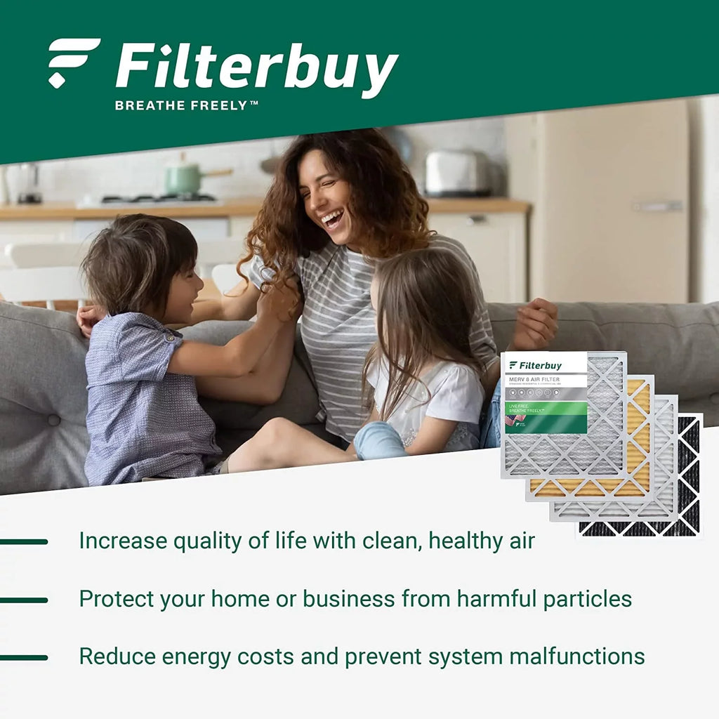 Filterbuy 16x36x2  11 Pleated   Furnace Air Filters (2-Pack)