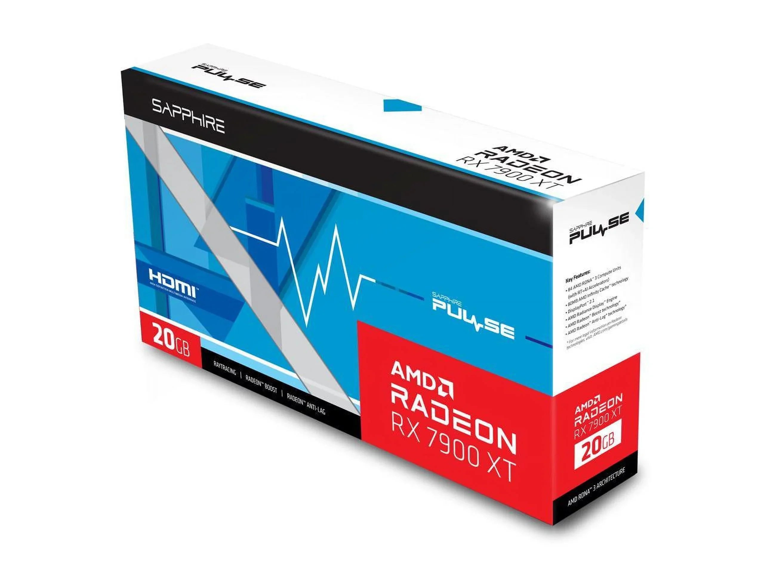 Radeon  7900  20GB GDDR6  Express 4.0 x16  Video Card 11323-02-20G