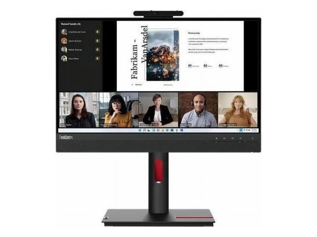 Lenovo ThinkCentre Tiny-In-One 22 Gen 5 21.5" Webcam Full   Monitor - 16:9 - Black - 22" Class - In-plane Switching () Technology -  Backlight - 1920 x 1080 - 16.7 Million Colors - 250 ...
