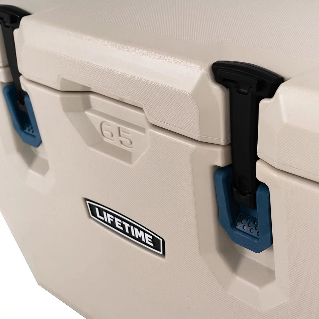 Lifetime 65 Quart High Performance Polyethylene Cooler, Pumice Stone (290983)
