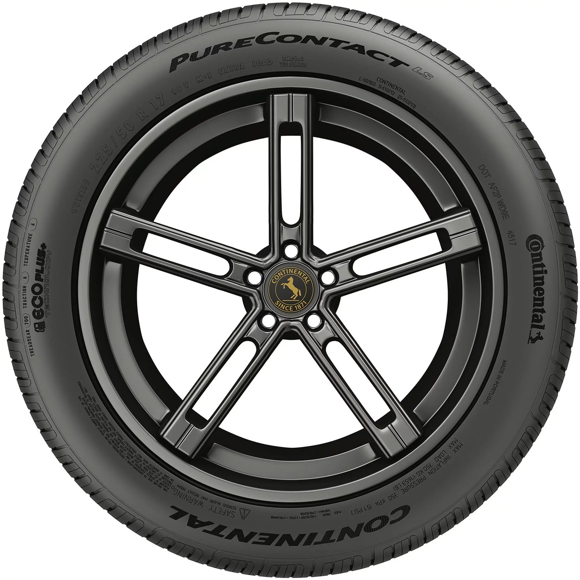 Continental PureContact  225/50R17 98 V All-Seaon Passenger Tire