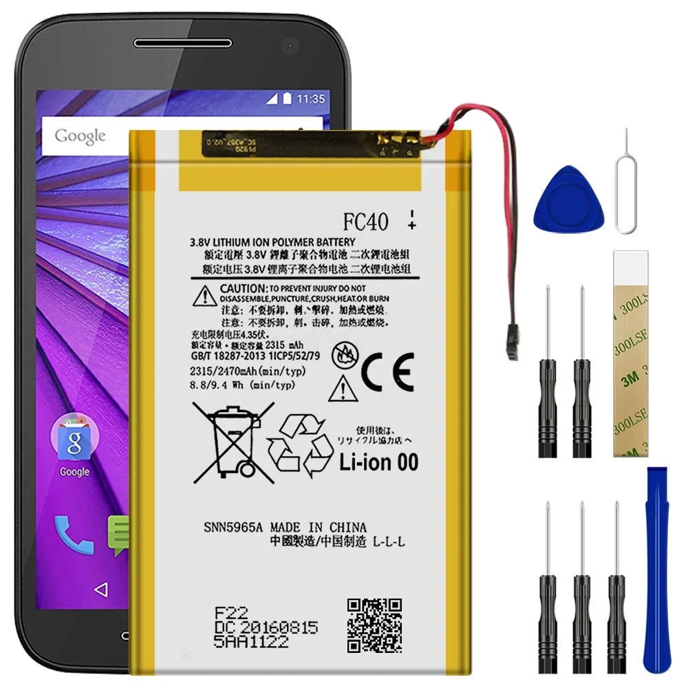 Replacement Battery FC40 SNN5965A For Motorola Moto G3 2015 3rd XT1550 XT1552 XT1557