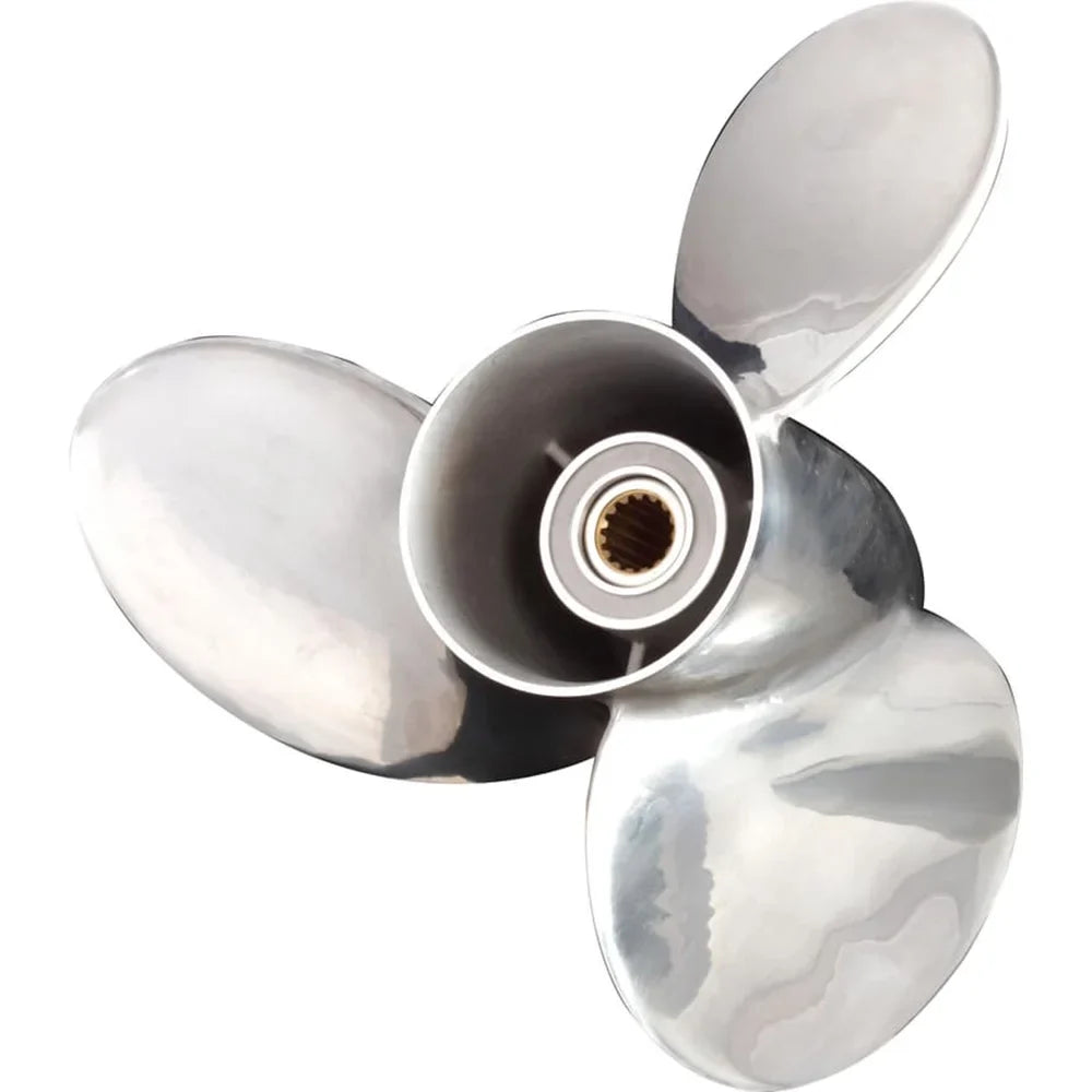 New Stainless Steel Propeller Compatible With Mercruiser Bravo 1 Bravo 1 X 5L Efi 15 Spline 240 1988-1998 By 58133-Zy3-B17Lx 58133-Zy3-B17S Ptofs3L17P Diameter 15.5" x 17" Pitch x 15-